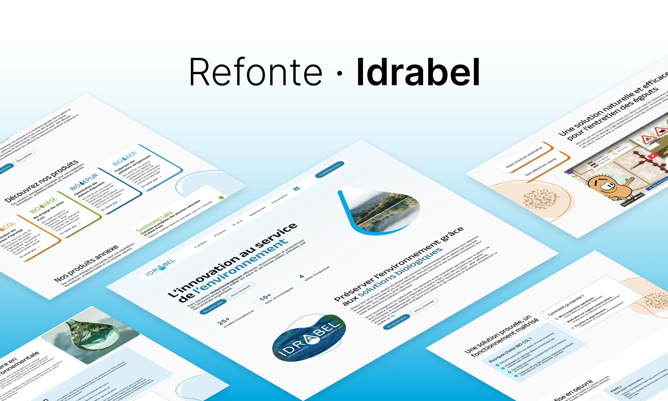 Refonte du site Idrabel