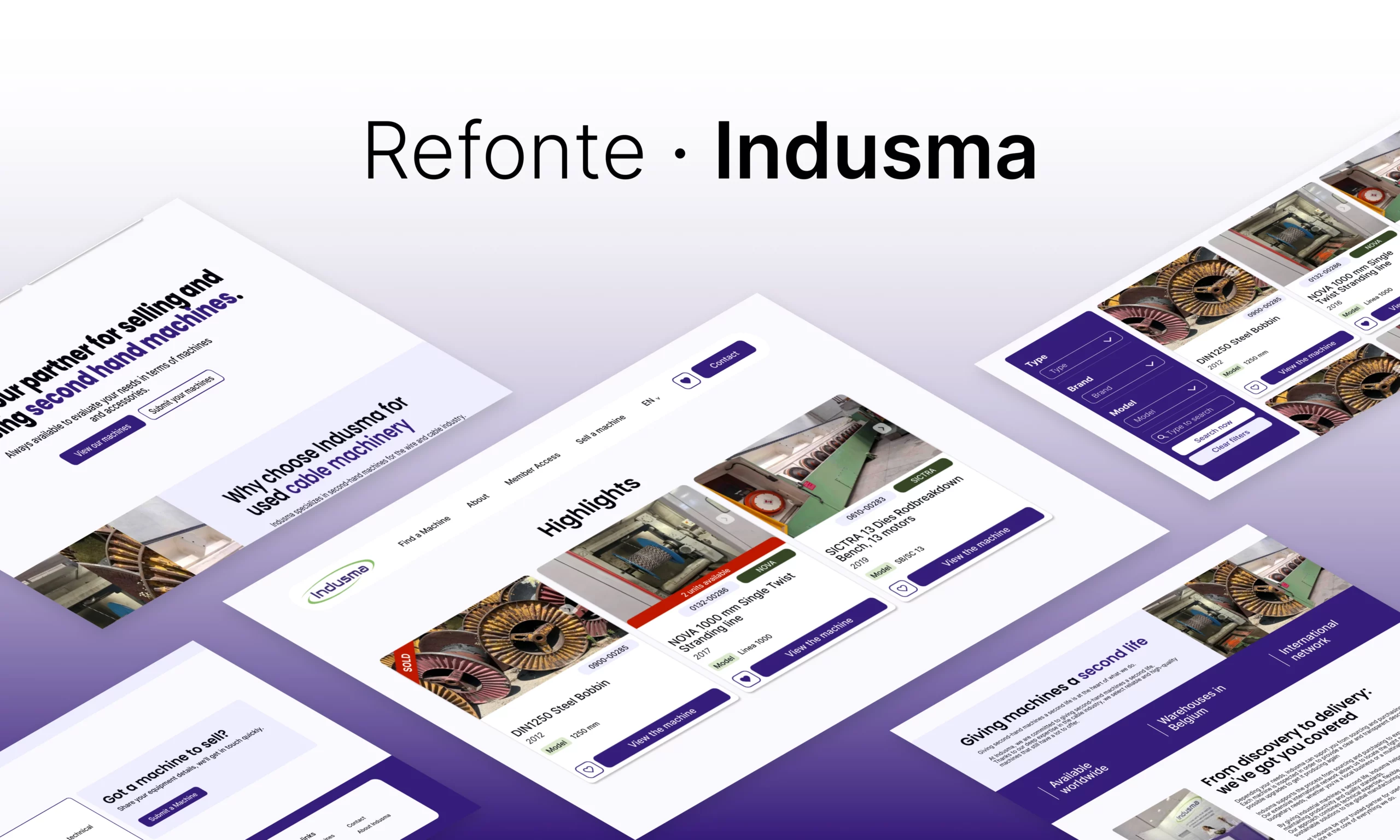 Refonte complète du site d&rsquo;Indusma