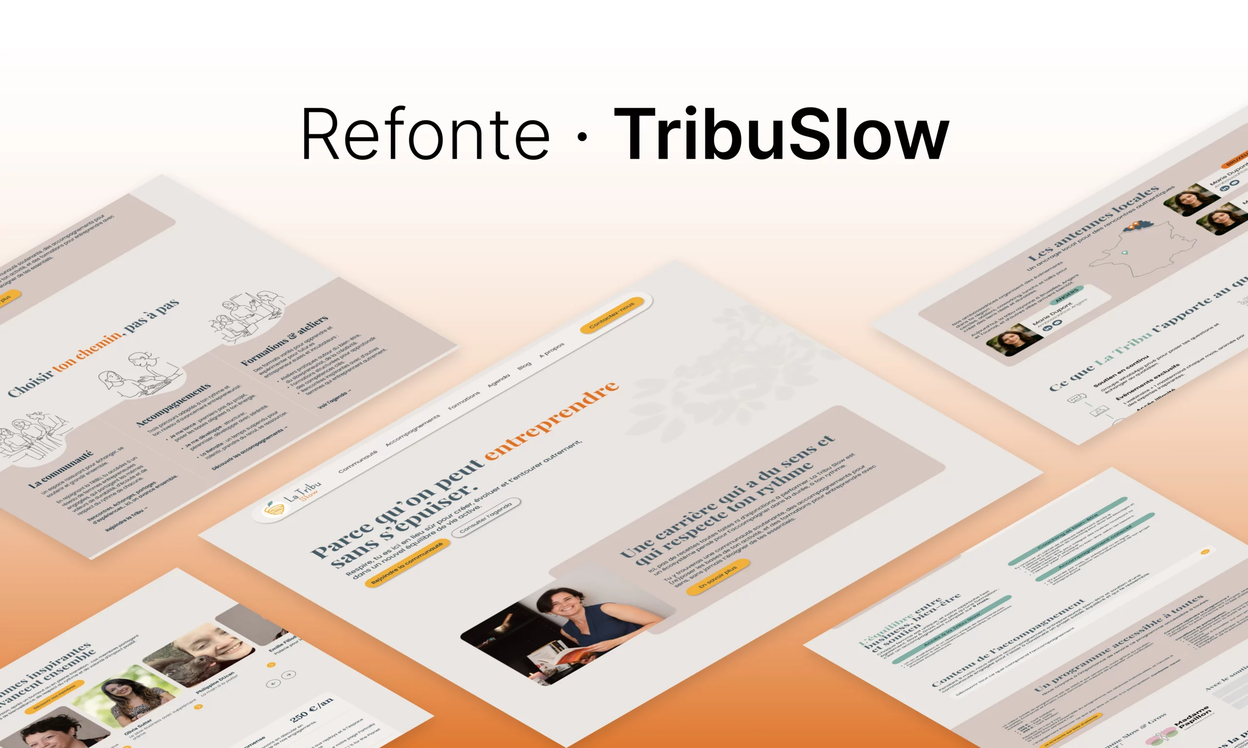 Refonte du site TribuSlow