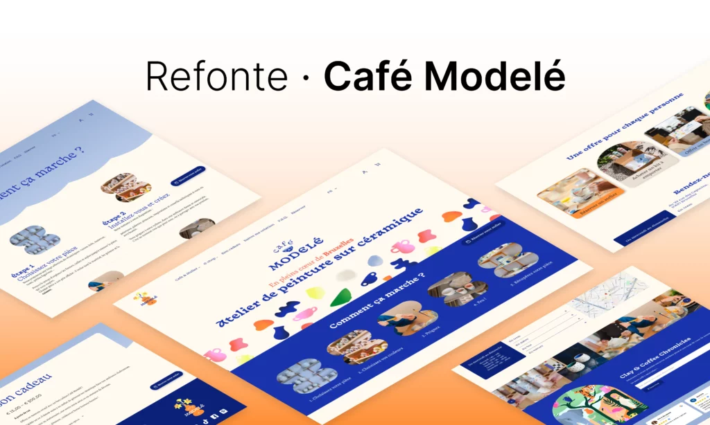 Refonte du site Café Modelé